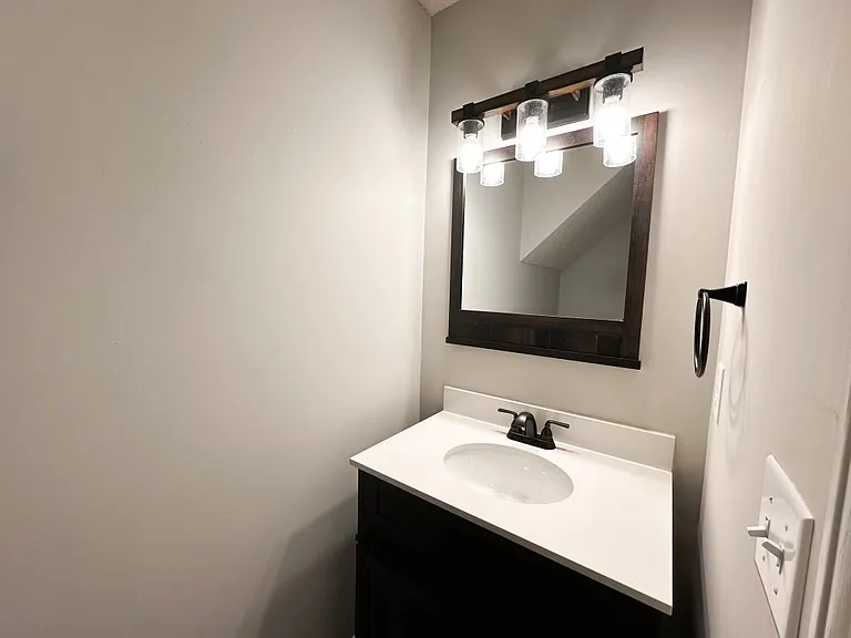 Half bathroom.