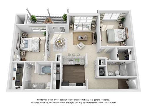 Floor plan The Aspen