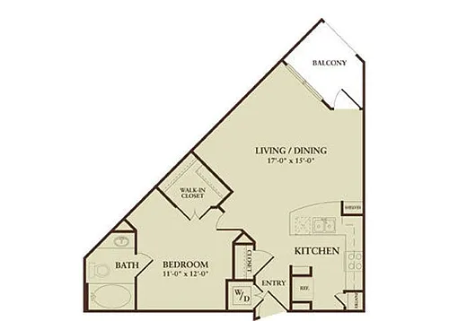 Floor plan The Bachman