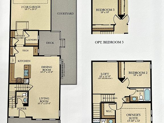 Floor Plan. Not showing partial basement.