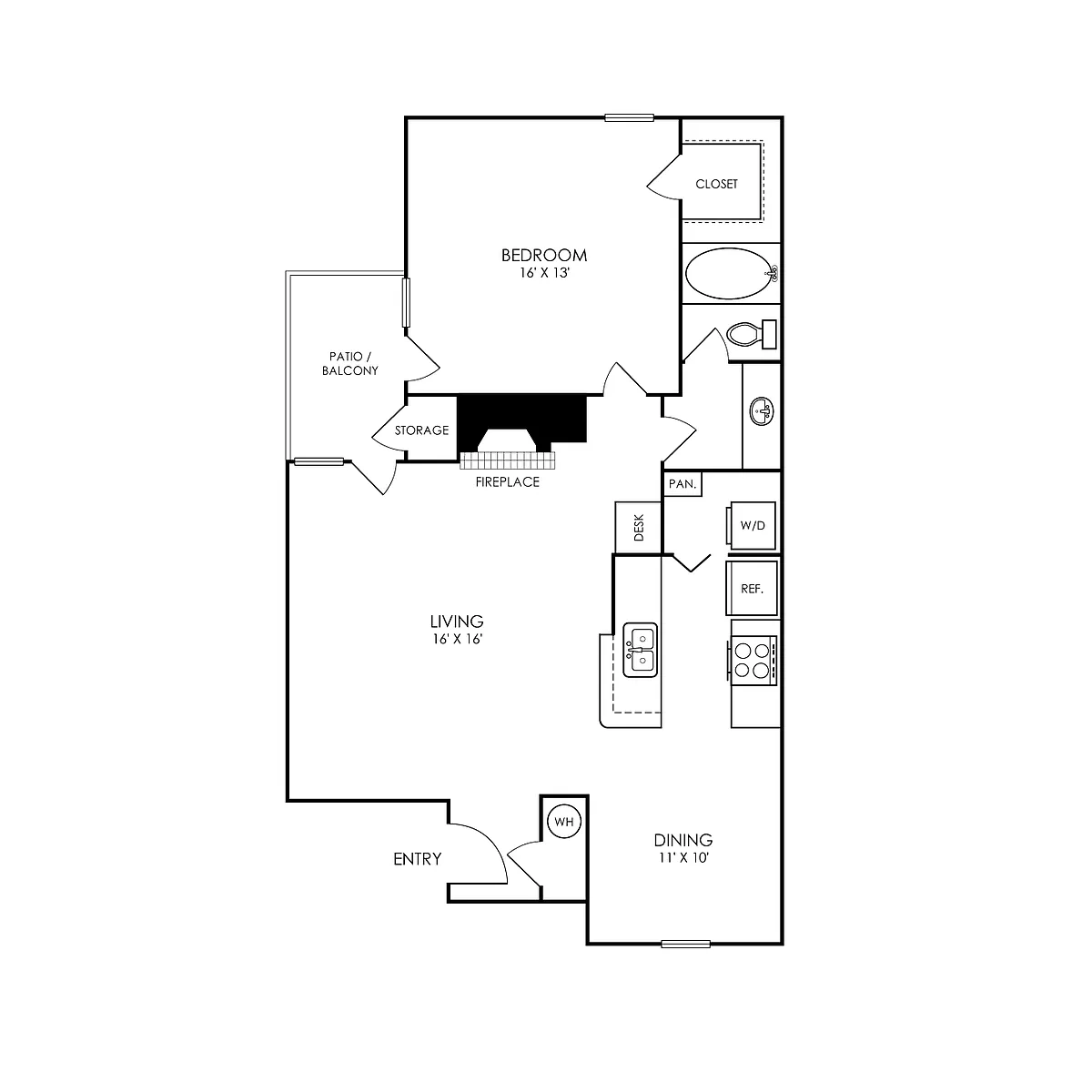 Floor plan A10 Classic