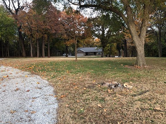 Home sits back from road