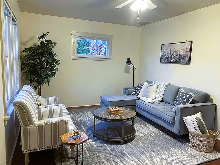 (home is not furnished) living room