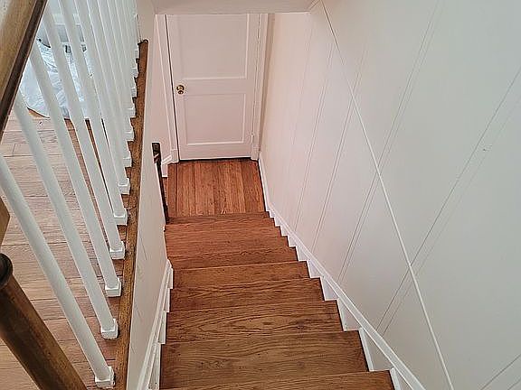 Upstairs Hardwood floors