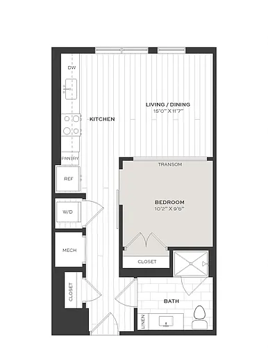 Floor plan Studio-S1.1