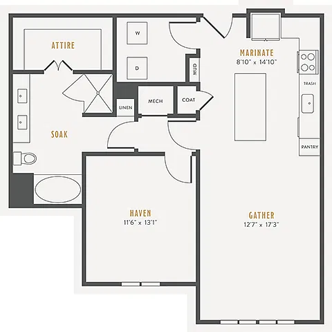 Floor plan A15