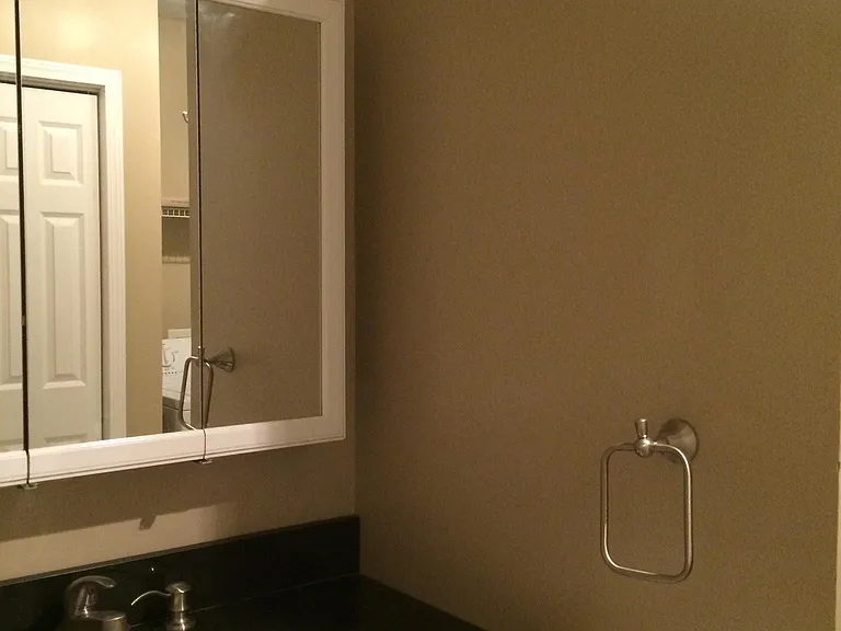 Bathroom w/Washer, Dryer, and Hot Water Heater