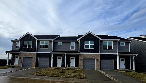 Floor plan Three Bedroom TH, Basement, 1 car