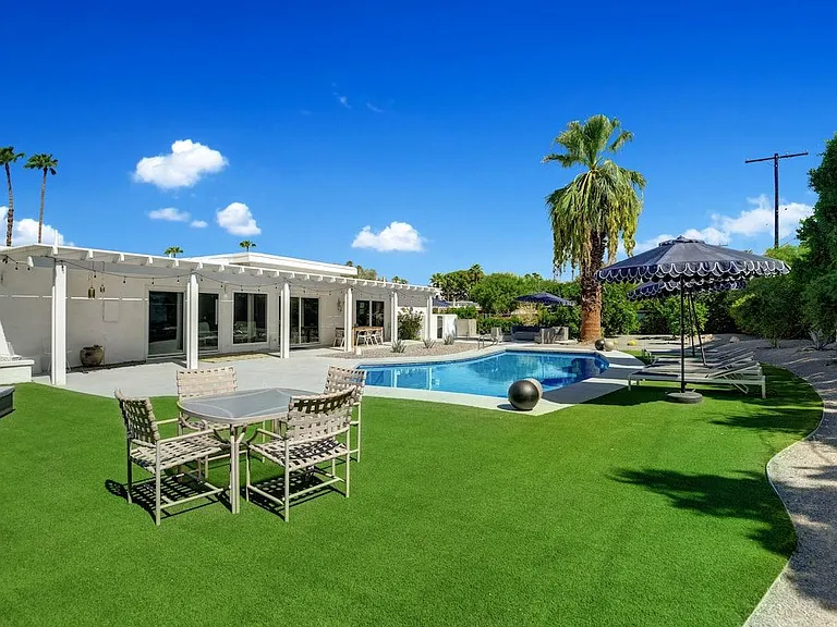 stunning backyard oasis