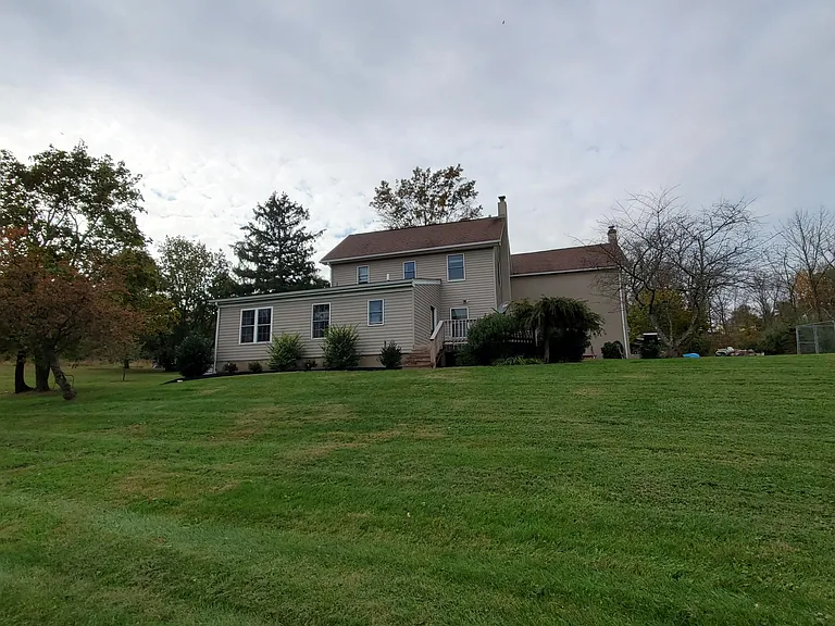 Rear view of property