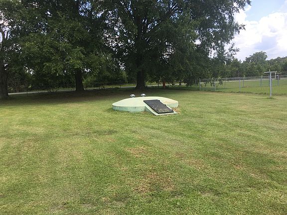 Storm Shelter in back yard