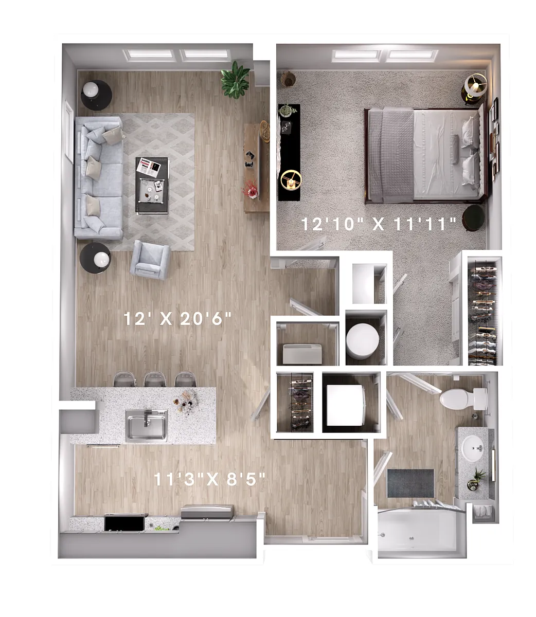 Floor plan The Vivid