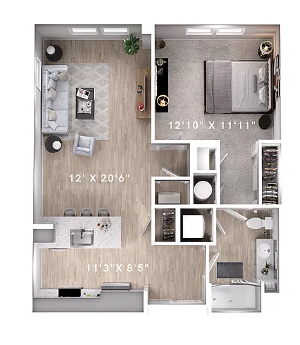 Floor plan The Vivid