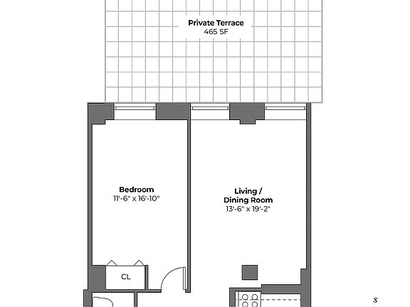 2nd image of 99 John St APT 1407