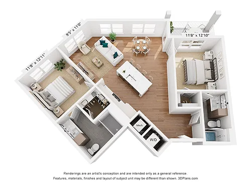 Floor plan B1