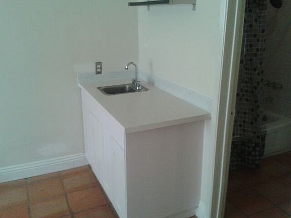 wet bar and shelf for microwave or cooktop