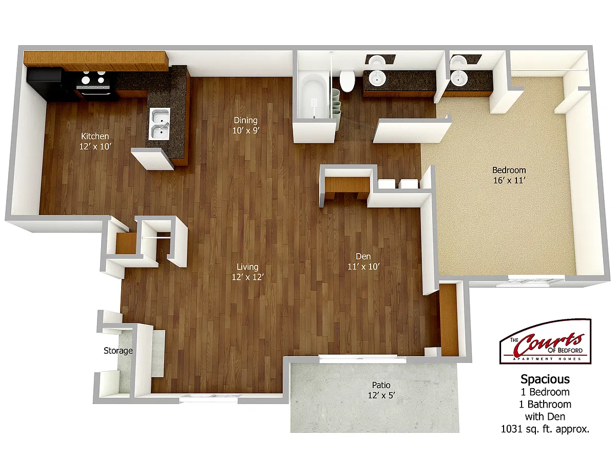 Floor plan Spacious