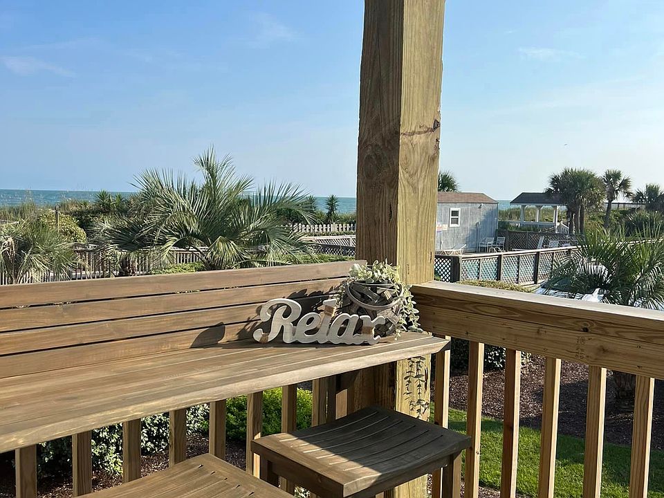 Perfect perch for your morning coffee or laptop on the private balcony.