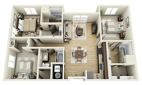 Floor plan Greatwestern
