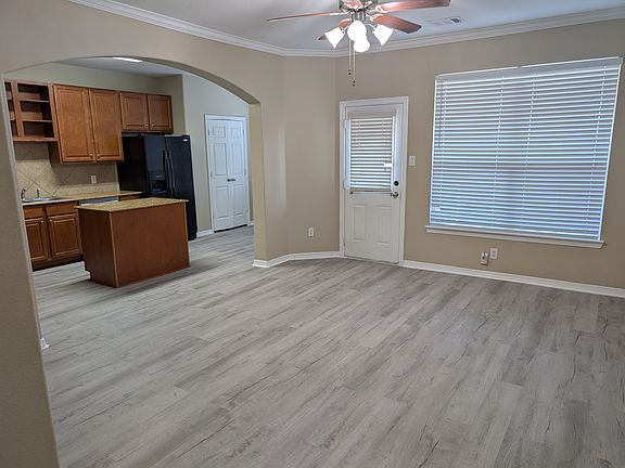 living and kitchen view