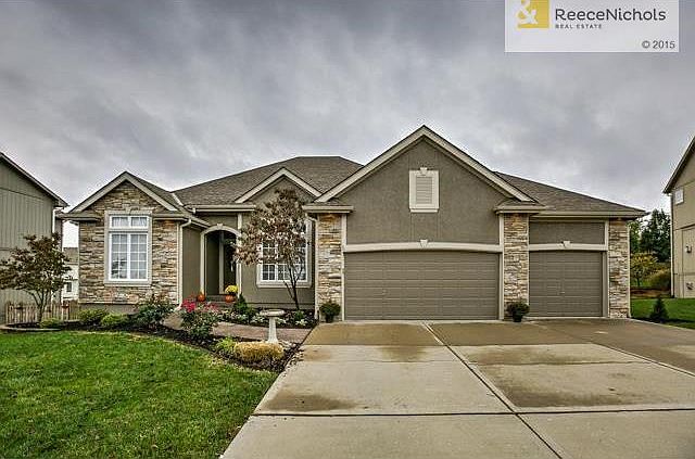 Welcome Home!  (rain on drive)