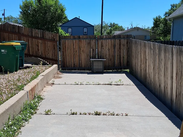 Second driveway
