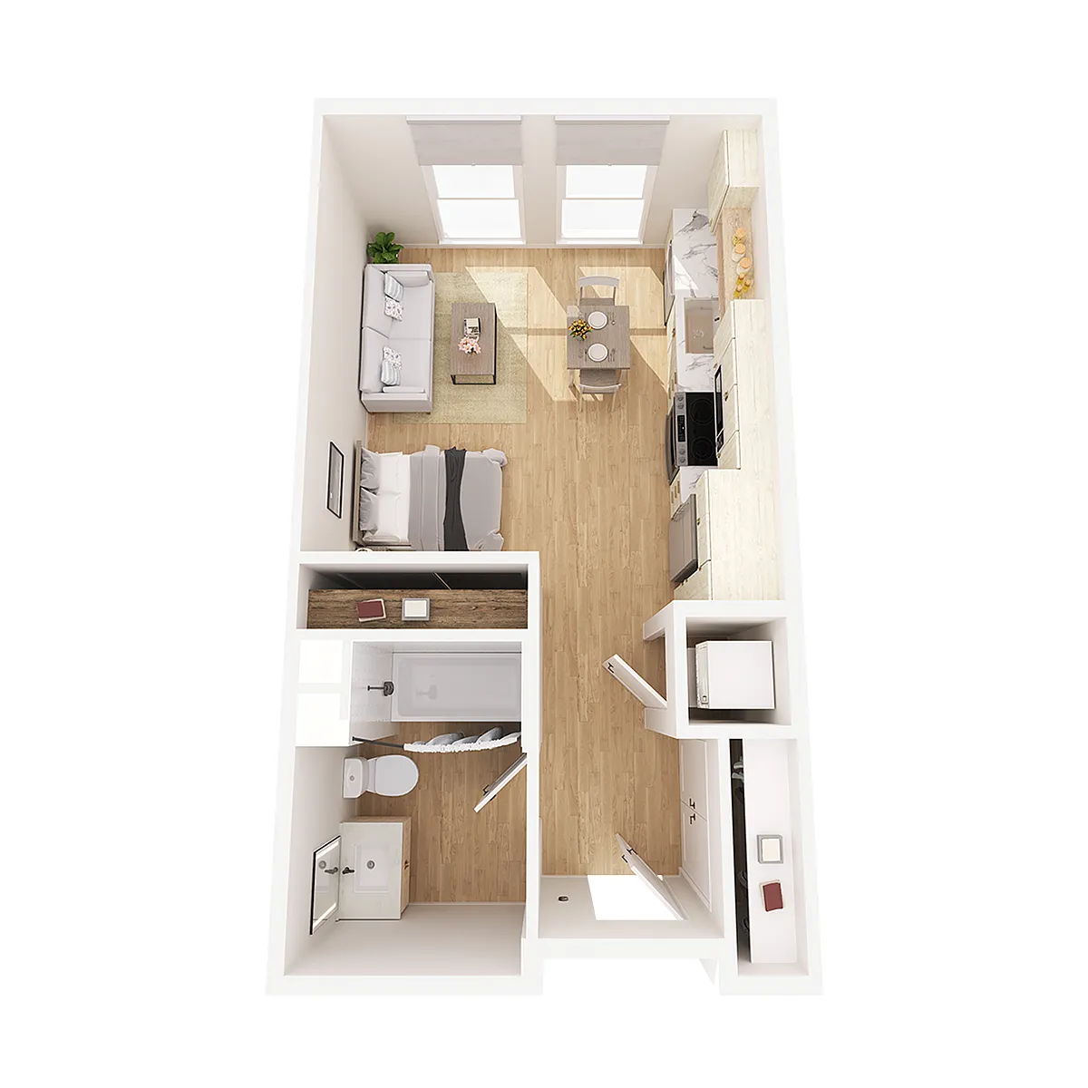 Floor plan Kayak