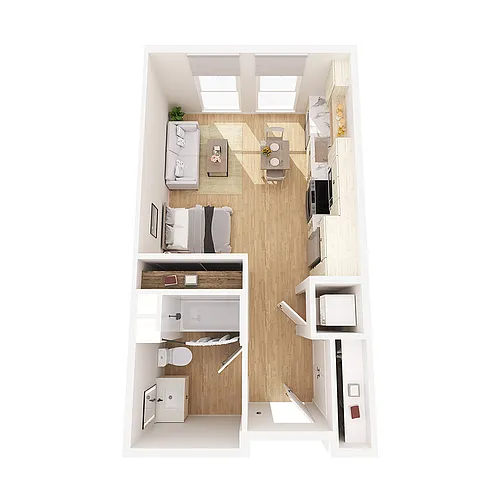 Floor plan Kayak