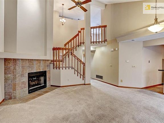 Great Room and Fireplace with Gas Lot