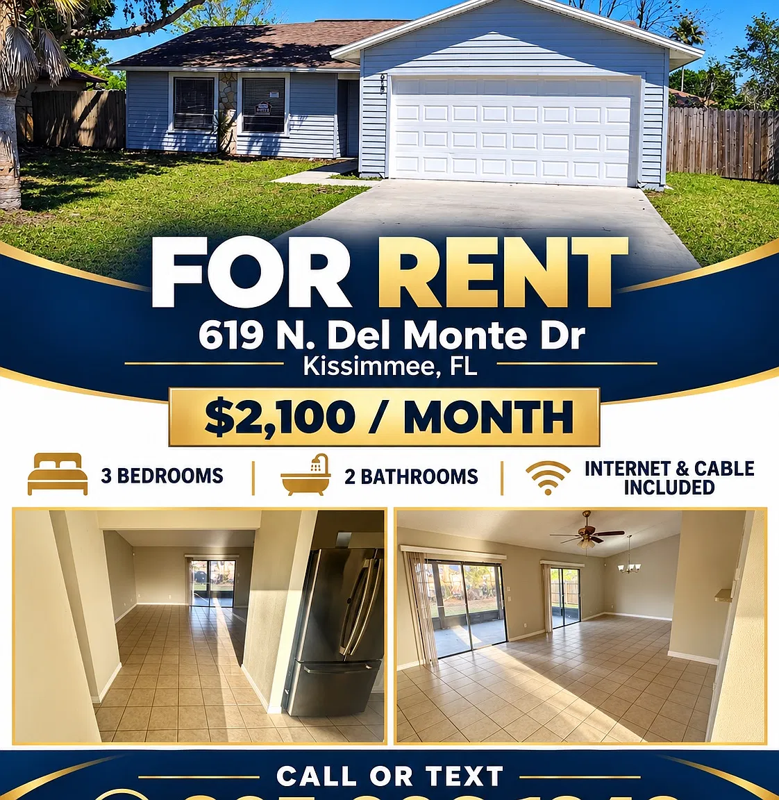 3 bed, 1390 sqft, $2,100 — Photo 1