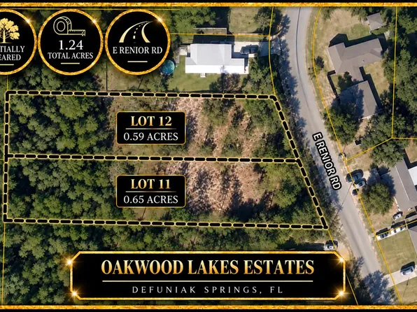 LOT 11&12 E Renoir Rd, Defuniak Springs, FL 32433
