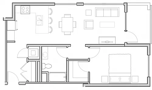 Floor plan A1D