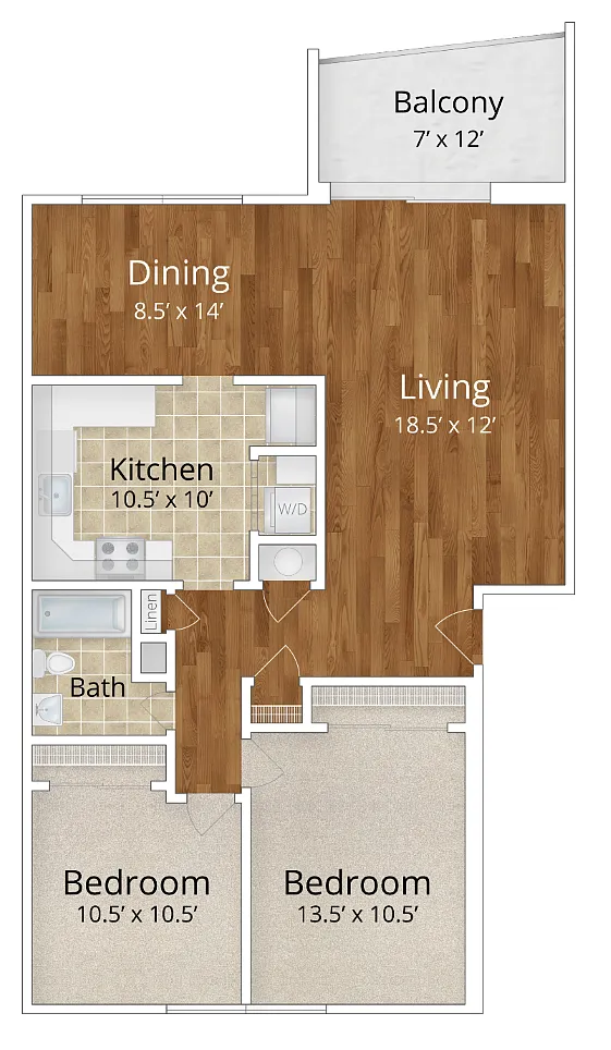 Floor plan The Edgewater