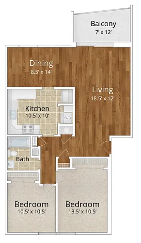 Floor plan The Edgewater