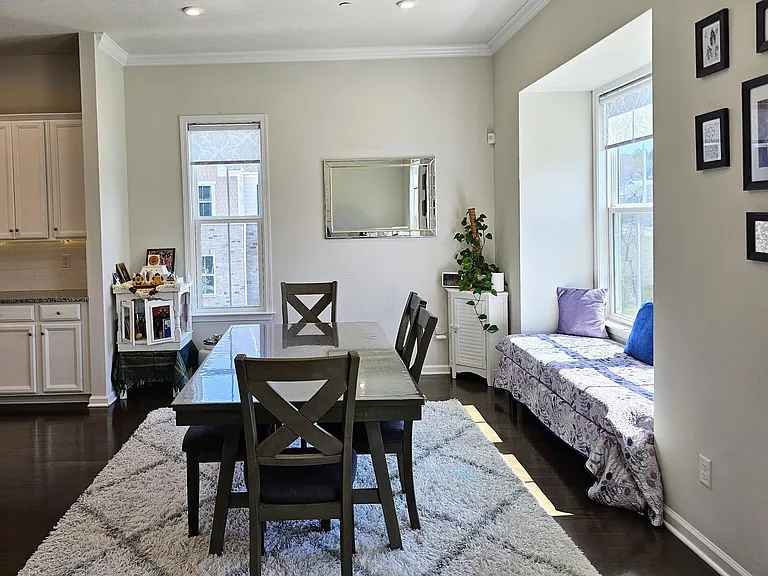 Dining room with Bay window