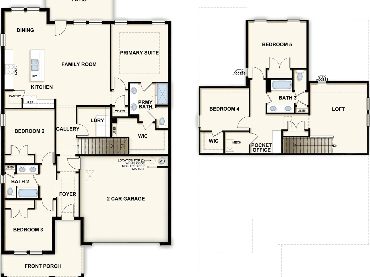 5 bed, 3.0 bath, 2525 sqft, $3,350 — Photo 2