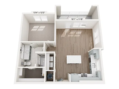 Floor plan A61