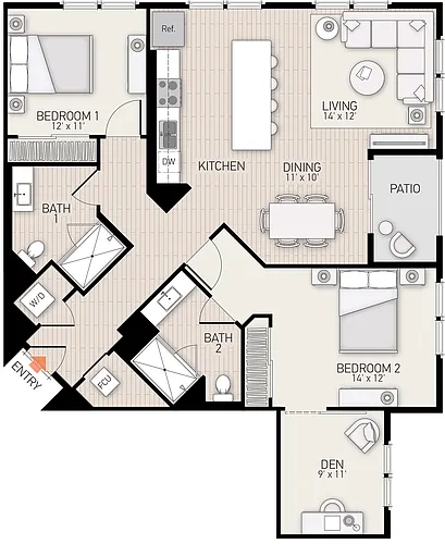 Floor plan Plan 25
