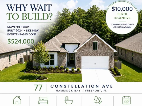 77 Constellation Ave, Freeport, FL 32439
