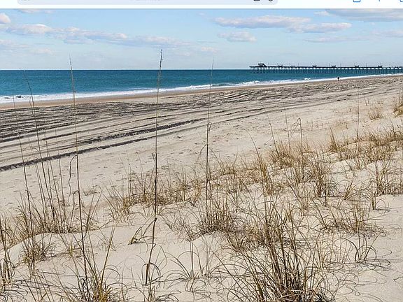 Beach area 1/2 mile east of Bogue Pier