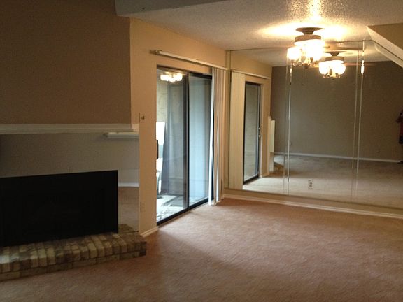 Breakfast nook and fireplace