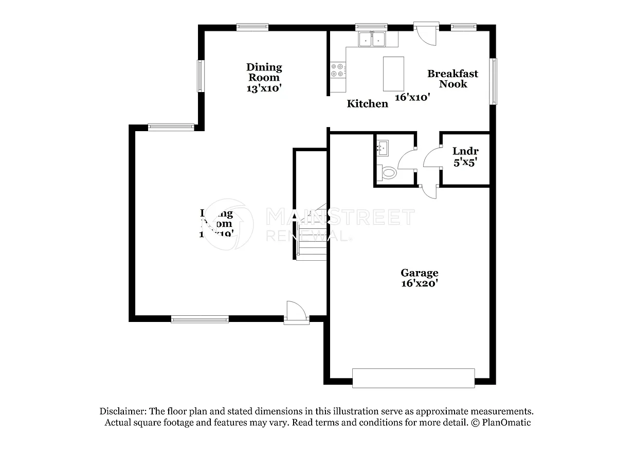 Floor Plan - 2425 Bennington Dr