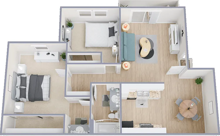 Plan C Floorplan Diagram