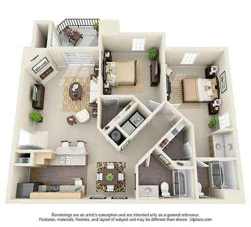 Floor plan The Sanford_Premium