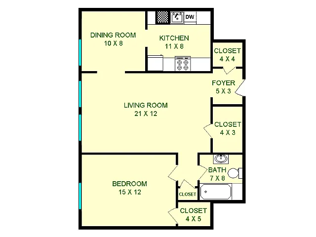 Floor plan Stanley