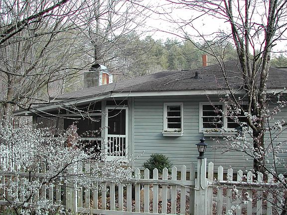 Courtyard and porch entrance to great room. Very private.
