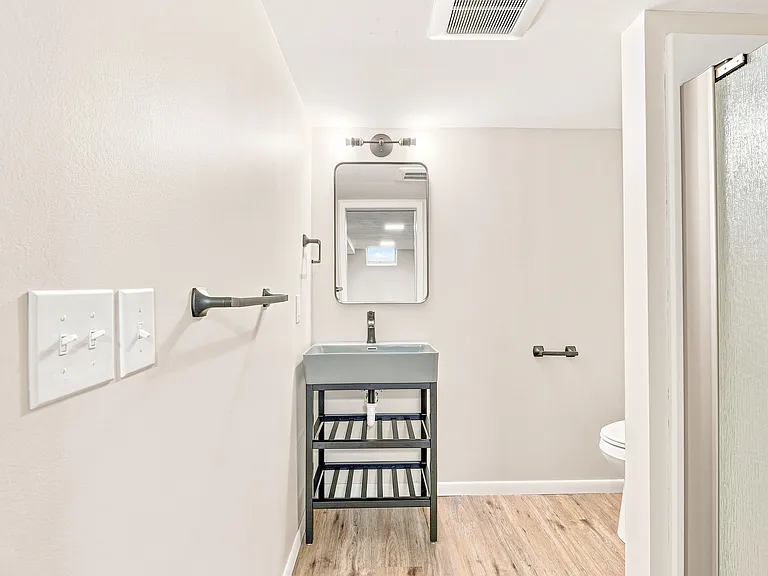 Basement 3/4 bath
