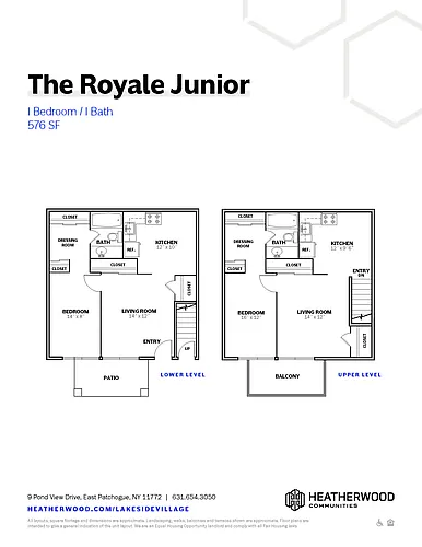 Floor plan The Royale Junior