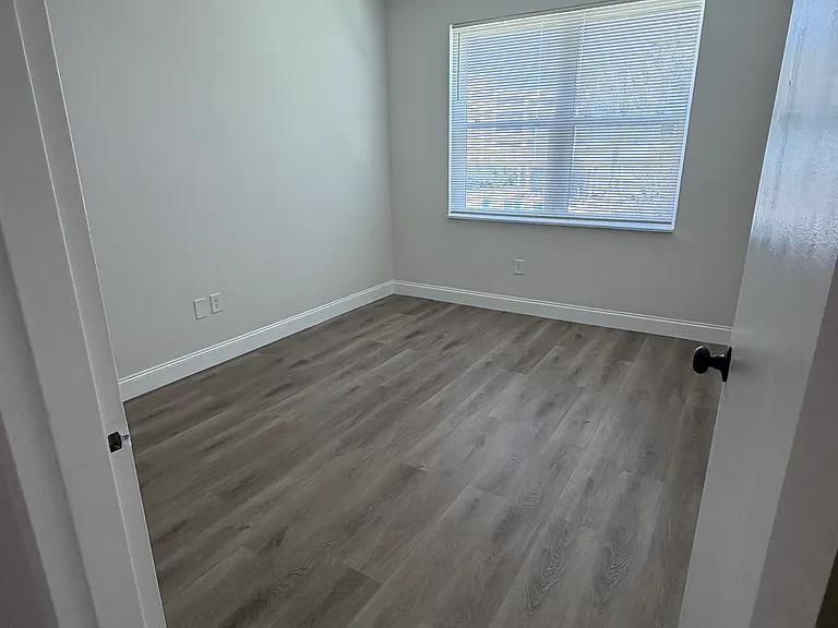 Your new, Large Master Suite awaits. Same killer view as the main living area, with a nice large closet. Elevated ceiling and fan.