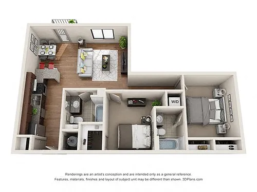 Floor plan Fontenelle